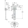 XUSZBSS4 Telemecanique Світлові штори безпеки XUSL, Swivel bracket with end caps, 4 fixing brackets set