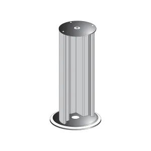 Telemecanique Світлові штори безпеки XUSL, Column without mirror 1670 mm with cable gland PG11, Hp = 1360 mm