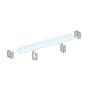 XUSZWPEFC Telemecanique Світлові штори безпеки XUSL, Fixation bracket for Захисний екран for light curtains Telemecanique Світлові штори безпеки XUSL, Fixation bracket for Захисний екран for light curtains