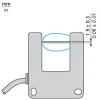XUVH0312 Фотоелектричні датчики XU, XUV, fork, handling, 30X30 мм, 12...24 V DC, кабель 2 m XUVH0312 Фотоелектричні датчики XU, XUV, fork, handling, 30X30 мм, 12...24 V DC, кабель 2 m