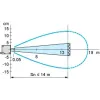 XUX1APBNT16 Фотоелектричні датчики XU, XUX, reflex, Sn 14 m, 12...24 V DC, terminals XUX1APBNT16 Фотоелектричні датчики XU, XUX, reflex, Sn 14 m, 12...24 V DC, terminals