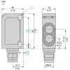 XUYPSCO929L1SP Фотоелектричні датчики XU, XUY 929, BGS, laser, Sn 60 mm, 12...24 V DC, M8 XUYPSCO929L1SP Фотоелектричні датчики XU, XUY 929, BGS, laser, Sn 60 mm, 12...24 V DC, M8