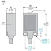 XUYPSCO989SP Фотоелектричні датчики XU, XUY 989, BGS, Sn 0.08 m, 12...24 V DC, M8 XUYPSCO989SP Фотоелектричні датчики XU, XUY 989, BGS, Sn 0.08 m, 12...24 V DC, M8