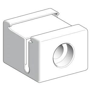 Фіксуючий кронштейн, Фотоелектричні датчики XU, accessory for sensor, XUK laser, dovetail