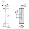 XUZDVM051 Фотоелектричні датчики XU, accessory for sensor, XUM, vertical diaphragm, 0.5 m XUZDVM051 Фотоелектричні датчики XU, accessory for sensor, XUM, vertical diaphragm, 0.5 m
