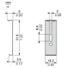 XUZDVM201 Фотоелектричні датчики XU, accessory for sensor, XUM, vertical diaphragm, 2.0 m XUZDVM201 Фотоелектричні датчики XU, accessory for sensor, XUM, vertical diaphragm, 2.0 m