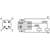 XX230A22PA00M12 Ультразвукові датчики XX, ultrasonic sensor cylindrical M30, 2 levels, Sn 2 m, 2 НІ, M12