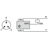 XX512A2NAM8 Ультразвукові датчики XX, ultrasonic sensor cylindrical M12, Sn 0.1 m, NO, M8 connector