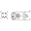 XX518A1KAM12 Ультразвукові датчики XX, ultrasonic sensor cylindrical M18, Sn 0.15 m, 2 НІ, M12 connector