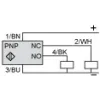 XX630A1PCM12 Ультразвукові датчики XX, ultrasonic sensor cylindrical M30, Sn 1 m, NC + НІ, M12 connector