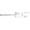 XXA18B1VM12 Ультразвукові датчики XX, ultrasonic sensor cyl. 90 deg M18, Sn=1 m, аналоговий вихід 0 10 V, SYNC, connector M12