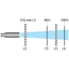 XXA18P1PM12 Ультразвукові датчики XX, ultrasonic sensor cylindrical 90 deg M18, Sn=1 m, PNP, SYNC, connector M12