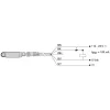 XXS18B1PM12 Ультразвукові датчики XX, ultrasonic sensor cylindrical M18, Sn=1 m, PNP, SYNC, connector M12
