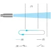XXS18P1PM12 Ультразвукові датчики XX, ultrasonic sensor cylindrical M18, Sn=1 m, PNP, SYNC, connector M12
