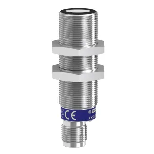 Ультразвукові датчики XX, ultrasonic sensor cylindrical M18, Sn=1 m, PNP, SYNC, connector M12