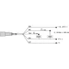 XXS30P8PPM12 Ультразвуковий датчик, plastic, циліндричний M30, straight, 8 m, 2 PNP