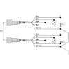 XXS30P8VPM12 Ультразвуковий датчик, plastic, циліндричний M30, straight, 8 m, 0…10 V+PNP