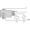 XXW54P3HPL05 Ультразвуковий датчик, plastic, Wide Beam Φ54, 3м, 0.5…4.5V+PNP, 0,5м cable