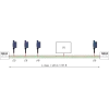 XXW54P3JL05 Ультразвуковий датчик, plastic, Wide Beam Φ54, 3м, CAN SAE J1939, 0,5м cable