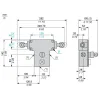 XY2CE1656258 Вимикач для мотузки XY2CE - RH&Ліва сторонаs - 2NC+2НІ - pilot light 24..120V - flush pb