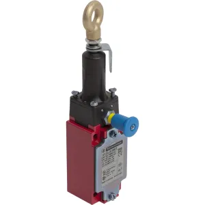 Перемикач троса аварійної зупинки з фіксацією, Telemecanique rope pull switches XY2C, e XY2CJ, straight, 2NC+1NO, 1/2