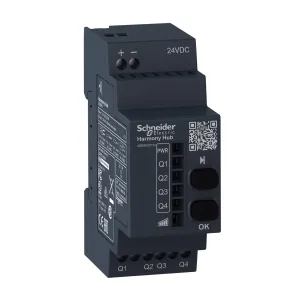 Програмований приймач, 4 PNP, 200 mA, 24 В постійного струму, 2 pusbuttons, 6 світлодіодів