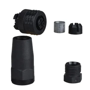 XZCC12FDP40B Гніздовий, M12, 4 pin, straight connector, кабельний ввід Гніздовий, M12, 4 pin, straight connector, кабельний ввід