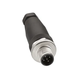 XZCC12MDM50B Male, M12, 5 pin, straight connector, кабельний ввід Male, M12, 5 pin, straight connector, кабельний ввід