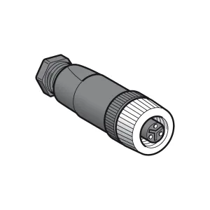 XZCC20FDM30B Гніздовий, 1/2 20UNF, 3 pin, straight connector, кабельний ввід Гніздовий, 1/2 20UNF, 3 pin, straight connector, кабельний ввід