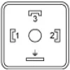 XZCC43FCP40B Гніздовий, DIN 43650 A, 4 pin, кутовий роз’єм, кабельний ввід Стор. 11 XZCC43FCP40B Гніздовий, DIN 43650 A, 4 pin, кутовий роз’єм, кабельний ввід Стор. 11