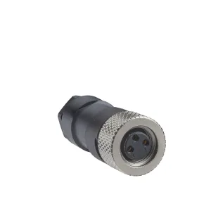 XZCC8FDM30S Гніздовий, M8, 3 pin, straight connector, кабельний ввід M9.5 x 1 Гніздовий, M8, 3 pin, straight connector, кабельний ввід M9.5 x 1