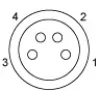 XZCC8FDM40S Гніздовий, M8, 4 pin, straight connector, кабельний ввід M9.5 x 1 XZCC8FDM40S Гніздовий, M8, 4 pin, straight connector, кабельний ввід M9.5 x 1