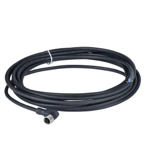 XZCP0666L20 Гніздовий m8 3 pins elbowed prewired connect Гніздовий m8 3 pins elbowed prewired connect