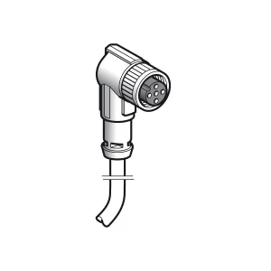 XZCP1240L5 Pre wired connect pur 3 W M12 female elbowed Pre wired connect pur 3 W M12 female elbowed