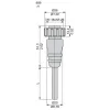 XZCP1774L2 Попередньо підключені роз`єми XZ, straight female, 7/8 XZCP1774L2 Попередньо підключені роз`єми XZ, straight female, 7/8