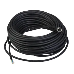 XZCP29P11L25 Попередньо підключені роз`єми XZ, straight female, M12, 8 pins, кабель PUR 25 m Попередньо підключені роз`єми XZ, straight female, M12, 8 pins, кабель PUR 25 m