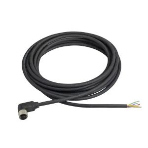 XZCP53P11L5 Con. M12, Гніздовий, 90°, 8 pins, 5 m pre wired Con. M12, Гніздовий, 90°, 8 pins, 5 m pre wired