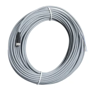 XZCPV0566L20 Pre wired connect ПВХ m8 female straight 3p Pre wired connect ПВХ m8 female straight 3p