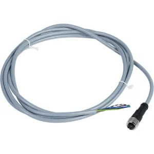 XZCPV1164L2 Попередньо підключені роз`єми XZ, straight female, M12, 5 контактів, кабель ПВХ 2 m Попередньо підключені роз`єми XZ, straight female, M12, 5 контактів, кабель ПВХ 2 m