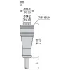 XZCPV1670L10 Попередньо підключені роз`єми XZ, straight female, 7/8 XZCPV1670L10 Попередньо підключені роз`єми XZ, straight female, 7/8