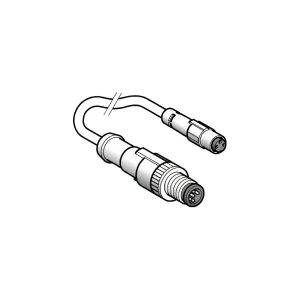 XZCR1501040G1 Кабель-перемичка XZ, male straight M12 3 pin, female straight Ø 8 mm 3 pin, PUR 1 m Кабель-перемичка XZ, male straight M12 3 pin, female straight Ø 8 mm 3 pin, PUR 1 m