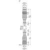 XZCR1511041C2 Кабель-перемичка XZ, male straight M12 4 pin, female straight M12 4 pin, PUR 2 m XZCR1511041C2 Кабель-перемичка XZ, male straight M12 4 pin, female straight M12 4 pin, PUR 2 m