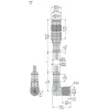 XZCR1512041C1 Кабель-перемичка XZ, male straight M12 4 pin, female elbowed M12 4 pin, PUR 1 m XZCR1512041C1 Кабель-перемичка XZ, male straight M12 4 pin, female elbowed M12 4 pin, PUR 1 m