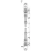 XZCR2705037R2 Кабель-перемичка XZ, male straight M8 3 pin, female straight M8 3 pin, PUR 2 m XZCR2705037R2 Кабель-перемичка XZ, male straight M8 3 pin, female straight M8 3 pin, PUR 2 m