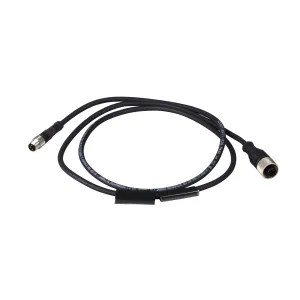 XZCR2711037T2 Кабель-перемичка XZ, male straight M8 3 pin, female straight M12 5 pin, PUR 2 m Кабель-перемичка XZ, male straight M8 3 pin, female straight M12 5 pin, PUR 2 m