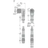 XZCR2712037T2 Кабель-перемичка XZ, male straight M8 3 pin, female elbowed M12 5 pin, PUR 2 m XZCR2712037T2 Кабель-перемичка XZ, male straight M8 3 pin, female elbowed M12 5 pin, PUR 2 m