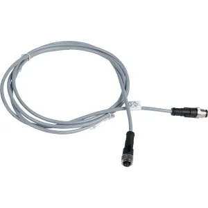 Кабель-перемичка XZ, male straight M12 4 pin, female straight M12 4 pin, ПВХ 2 m