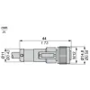 XZCRV2611V3Z2 Кабель-перемичка XZ, male straight M8 4 pin, female straight M12 4 pin, ПВХ 2 m XZCRV2611V3Z2 Кабель-перемичка XZ, male straight M8 4 pin, female straight M12 4 pin, ПВХ 2 m