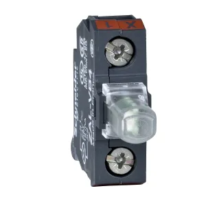 Світловий блок for head 22 мм, Гармонія XALD, XALK, red, integral LED, rear mounting, screw clamp terminal, 230...240V AC