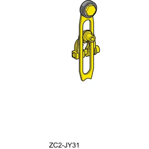 Важіль кінцевого вимикача, Кінцевий вимикач XC Standard, ZC2JY, thermoplastic roller var. length, 10...120 °C